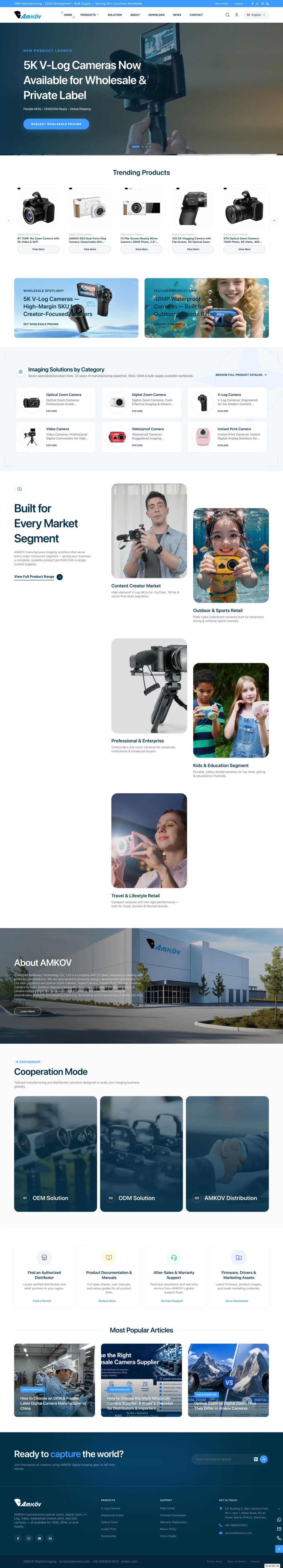 AMKOV – B2B Camera Wholesale Platform